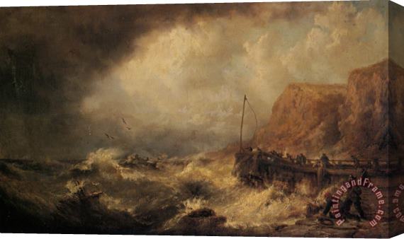 James Webb Shipwrecked Stretched Canvas Print / Canvas Art