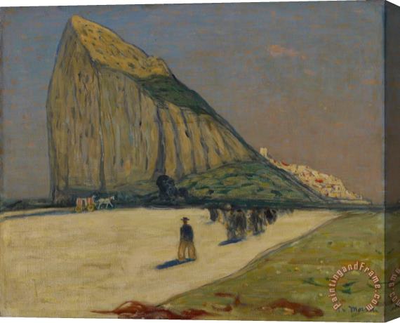 James Wilson Morrice Gibraltar Stretched Canvas Print / Canvas Art