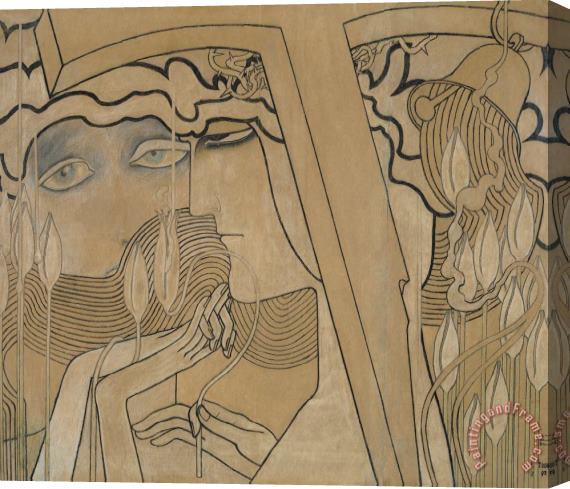 Jan Theodore Toorop The Desire and the Satisfaction Stretched Canvas Painting / Canvas Art
