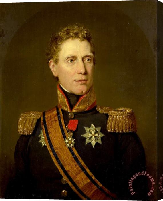 Jan Willem Pieneman Portrait of Jonkheer Jan Willem Janssens, Governor of The Cape Colony And Governor General of The Dutch East Indies Stretched Canvas Painting / Canvas Art