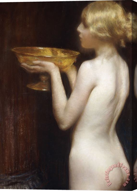 Janet Agnes Cumbrae-Stewart The Loving Cup Stretched Canvas Print / Canvas Art