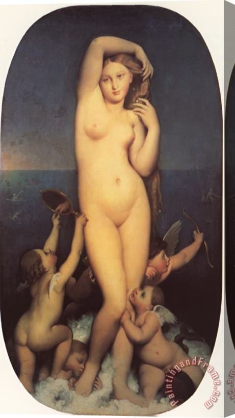 Jean Auguste Dominique Ingres Venus Anadyomene Stretched Canvas Painting / Canvas Art