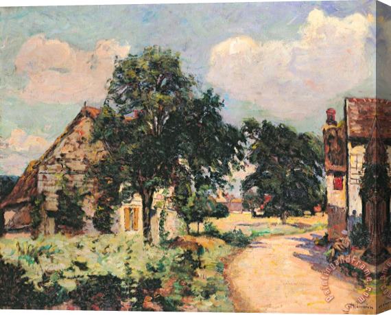 Jean Baptiste Armand Guillaumin Effect of the Sun Stretched Canvas Print / Canvas Art