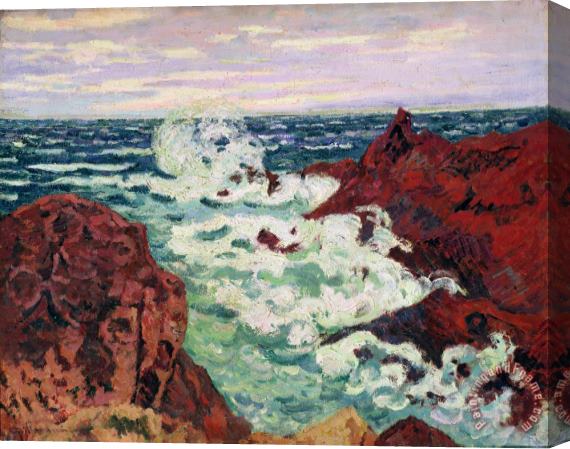 Jean Baptiste Armand Guillaumin Storm at Agay Stretched Canvas Print / Canvas Art