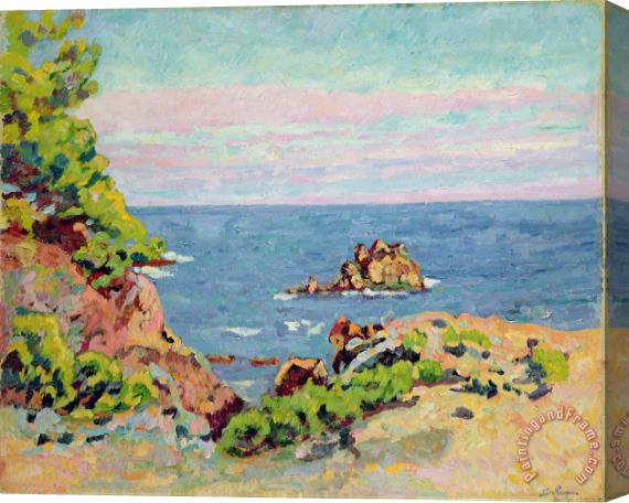 Jean Baptiste Armand Guillaumin The Baumettes Stretched Canvas Print / Canvas Art