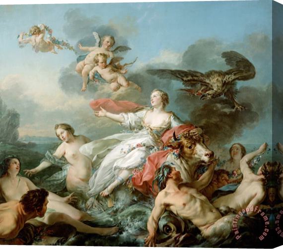 Jean Baptiste Marie Pierre The Abduction of Europa Stretched Canvas Print / Canvas Art