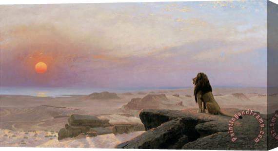 Jean Leon Gerome The Two Majesties (les Deux Majestes) Stretched Canvas Painting / Canvas Art