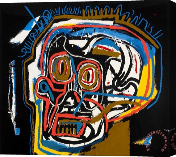 Jean-michel Basquiat Untitled (head), 1982 Stretched Canvas Painting / Canvas Art