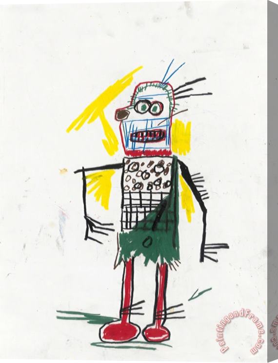 Jean-michel Basquiat Untitled, 1981 Stretched Canvas Painting / Canvas Art