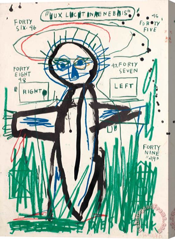 Jean-michel Basquiat Untitled, 1983 Stretched Canvas Print / Canvas Art
