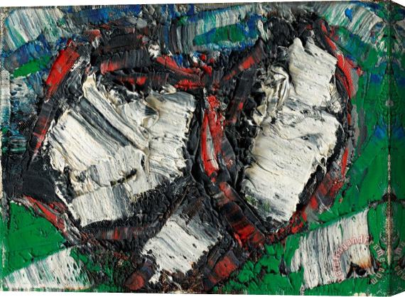 Jean-paul Riopelle Nouvelles Impressions Stretched Canvas Painting / Canvas Art