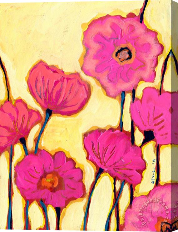 Jennifer Lommers Flowers for Coralyn Stretched Canvas Print / Canvas Art