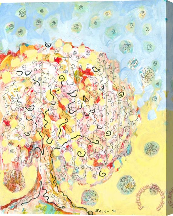 Jennifer Lommers The Talking Tree Stretched Canvas Print / Canvas Art