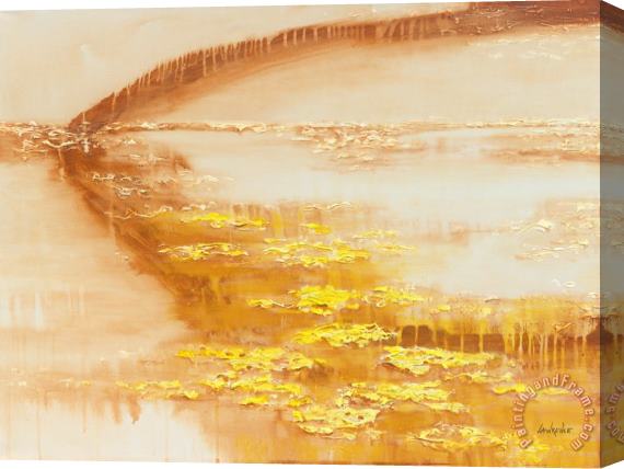 Jerome Lawrence Golden Pond Stretched Canvas Painting / Canvas Art