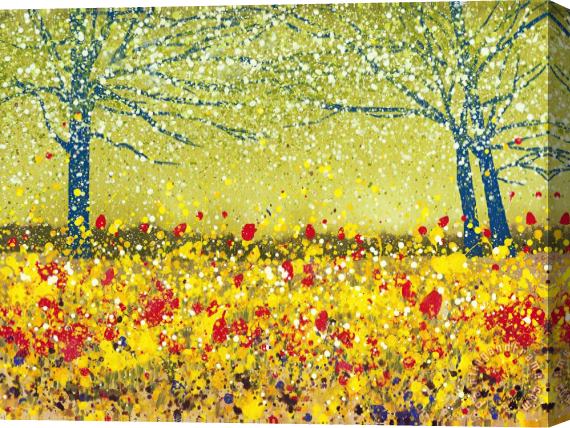 Jerome Lawrence Spring Arrives Stretched Canvas Print / Canvas Art