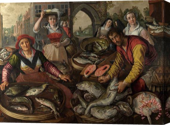 Joachim Beuckelaer The Four Elements Water Stretched Canvas Print / Canvas Art