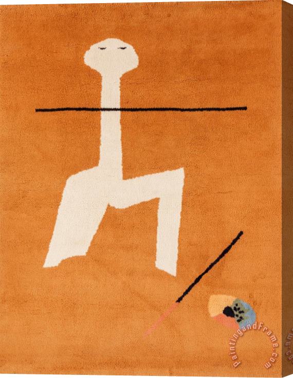 Joan Miro Circus Tapestry, Circa 1965 Stretched Canvas Print / Canvas Art