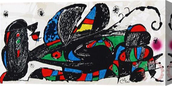 Joan Miro Escultor Iran Stretched Canvas Print / Canvas Art