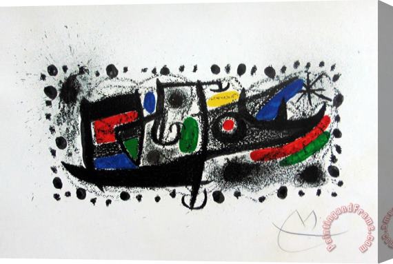 Joan Miro Joan Miro And Catalonia Joan Miro Und Katalonien, 1970 Stretched Canvas Print / Canvas Art
