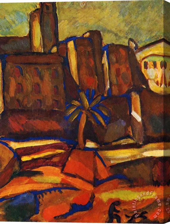 Joan Miro La Reforma, C.1916 Stretched Canvas Print / Canvas Art