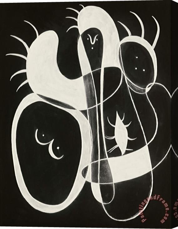 Joan Miro Untitled, 1934 Stretched Canvas Print / Canvas Art