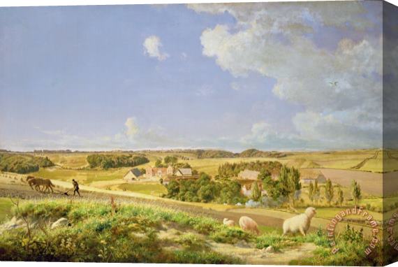 Johann Moller Landscape Stretched Canvas Print / Canvas Art