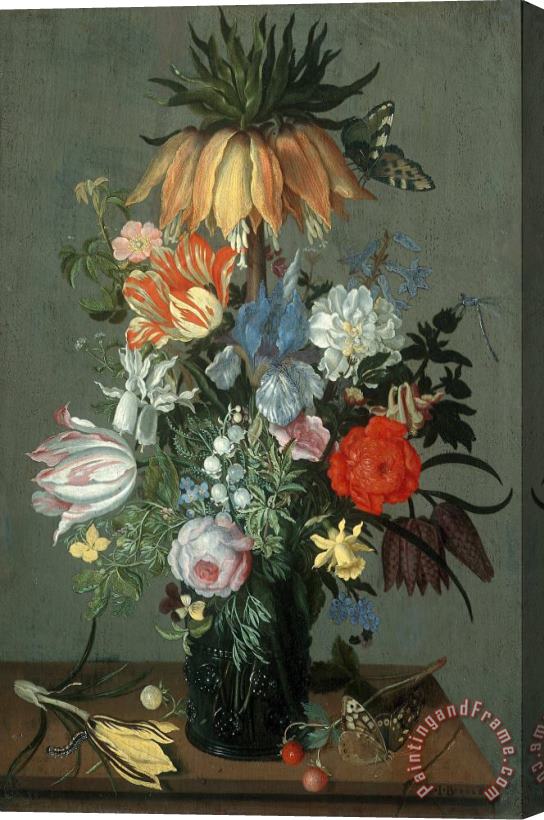 Johannes Bosschaert Flower Still Life with Crown Imperial Stretched Canvas Painting / Canvas Art