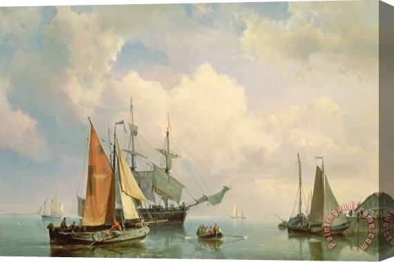 Johannes Hermanus Koekkoek Marine Stretched Canvas Painting / Canvas Art