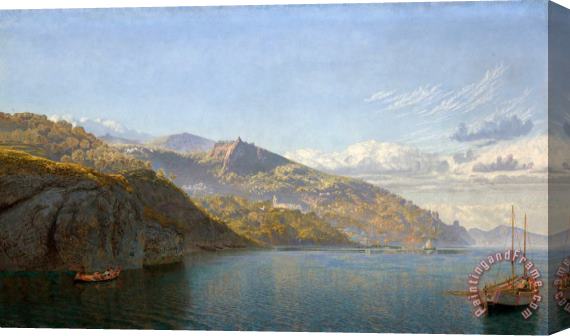John Brett Massa, Bay of Naples Stretched Canvas Painting / Canvas Art