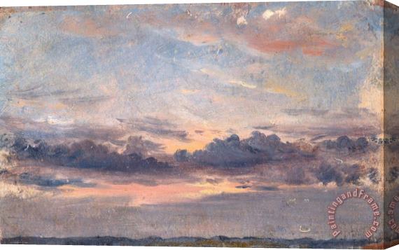 John Constable A Cloud Study, Sunset Stretched Canvas Print / Canvas Art