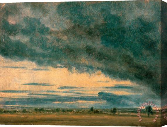 John Constable Cloud Study 6 Stretched Canvas Print / Canvas Art