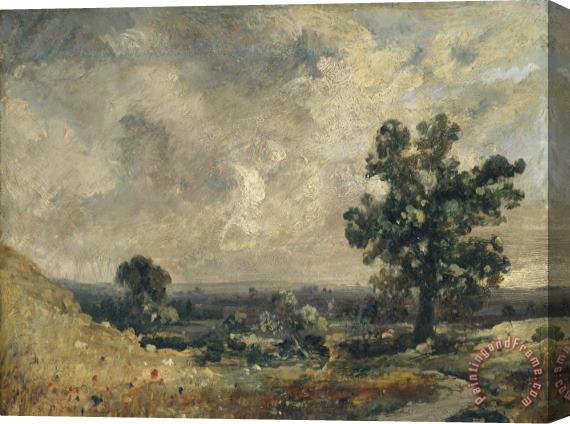 John Constable English Landscape, Undated Stretched Canvas Print / Canvas Art