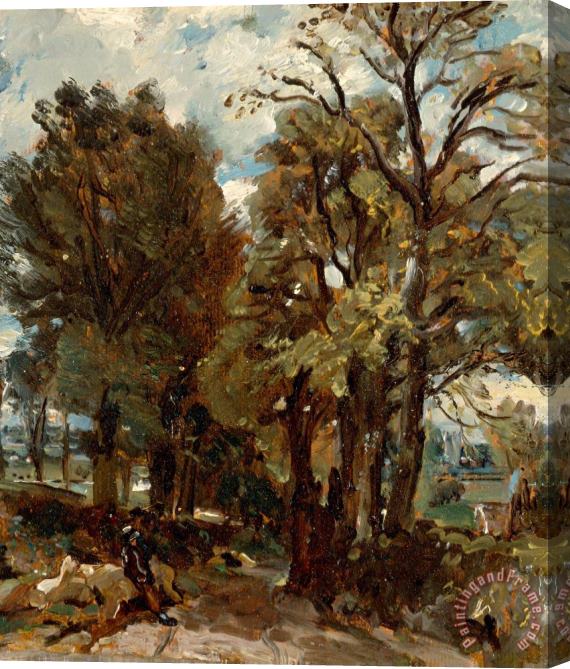 John Constable Fen Lane, East Bergholt Stretched Canvas Painting / Canvas Art