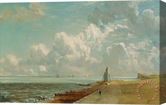 John Constable Harwich - The Low Lighthouse and Beacon Hill Stretched Canvas Print / Canvas Art