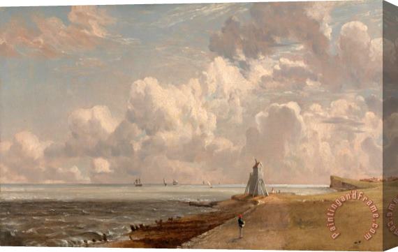 John Constable Harwich The Low Lighthouse And Beacon Hill Stretched Canvas Print / Canvas Art