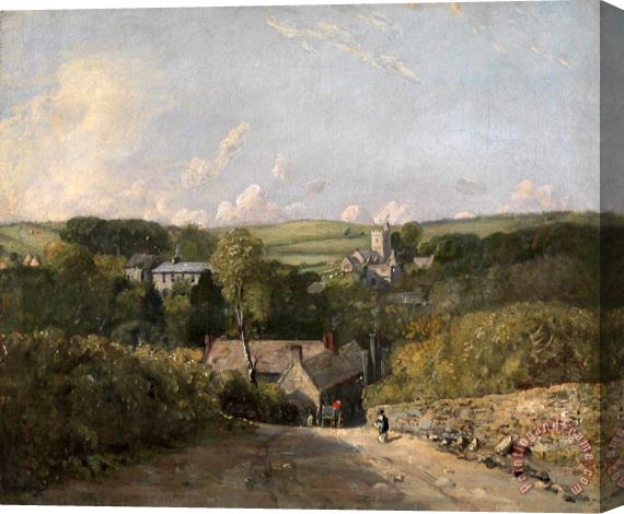 John Constable Osmington Village Stretched Canvas Print / Canvas Art