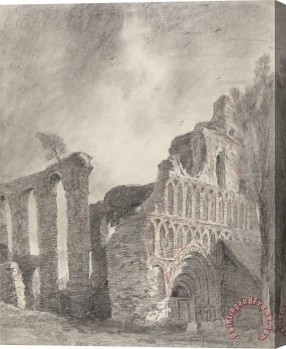 John Constable Ruin of St. Botolph's Priory, Colchester Stretched Canvas Painting / Canvas Art