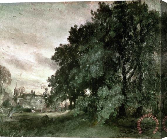 John Constable Study of Trees Stretched Canvas Painting / Canvas Art