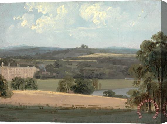 John Constable Trentham Park Stretched Canvas Print / Canvas Art