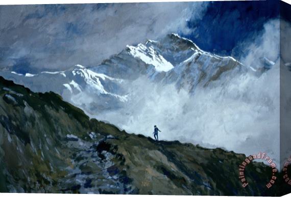 John Cooke Jungfrau Stretched Canvas Painting / Canvas Art