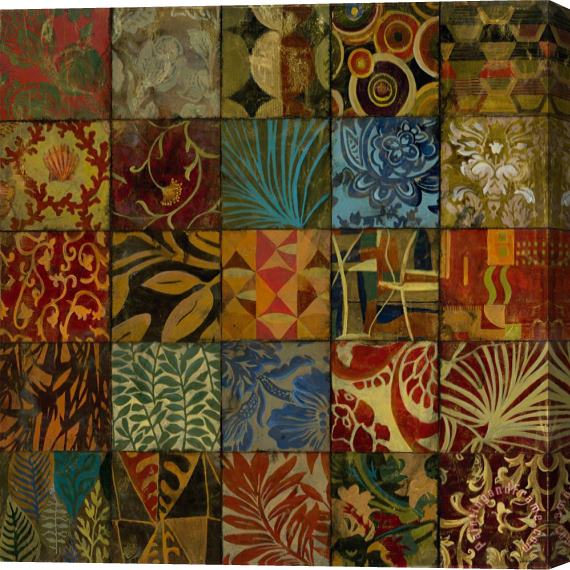 John Douglas Mosaic I Stretched Canvas Painting / Canvas Art