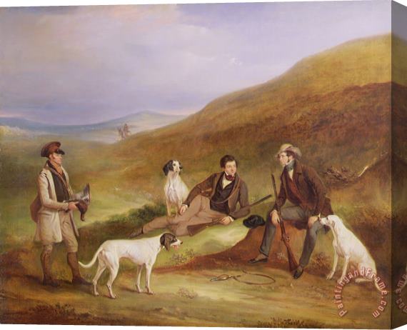 John E Ferneley Edward Horner Reynard and his Brother George Stretched Canvas Painting / Canvas Art