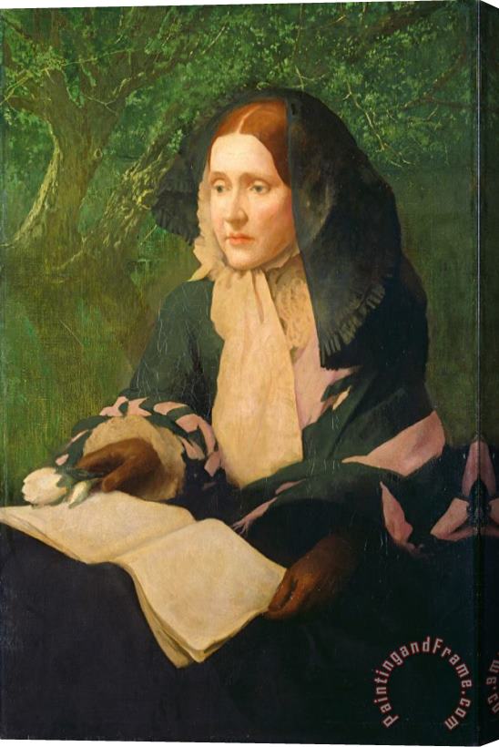 John Elliott Julia Ward Howe Stretched Canvas Painting / Canvas Art