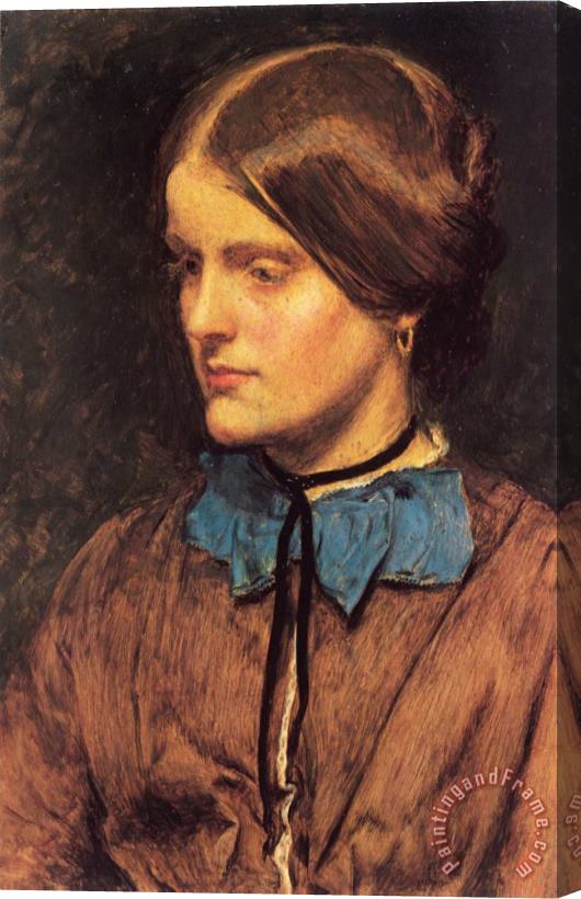 John Everett Millais Annie Miller Stretched Canvas Painting / Canvas Art