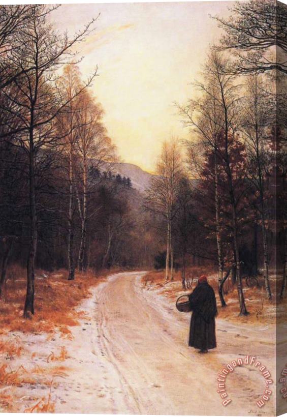 John Everett Millais Glen Birnam Stretched Canvas Painting / Canvas Art
