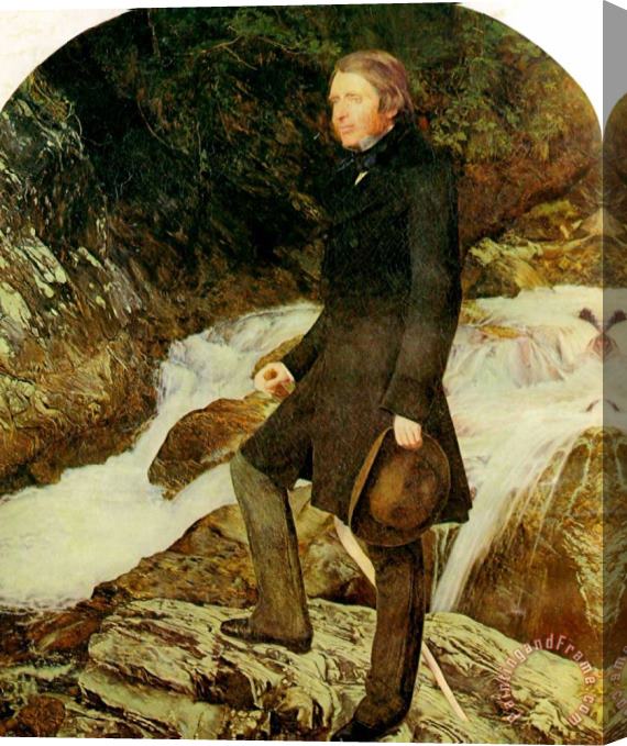 John Everett Millais John Ruskin Stretched Canvas Painting / Canvas Art