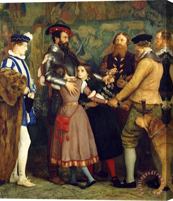 John Everett Millais The Ransom Stretched Canvas Print / Canvas Art