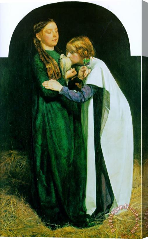 John Everett Millais The Return of The Dove to The Ark Stretched Canvas Painting / Canvas Art