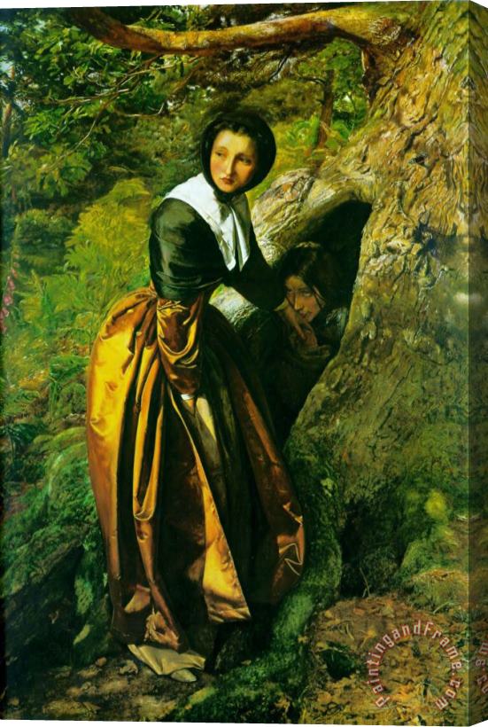 John Everett Millais The Royalist Stretched Canvas Painting / Canvas Art