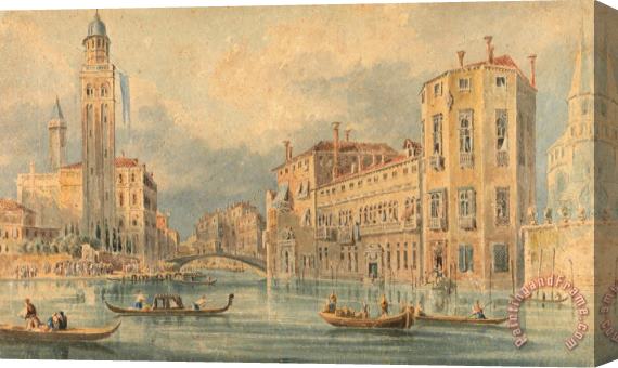 John Henderson Venetian Fantasy Stretched Canvas Print / Canvas Art